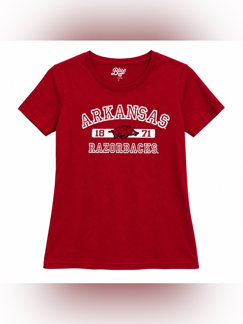 Arkansas Razorbacks Red Graphic T-Shirt | Size Small - Picture 2 of 5
